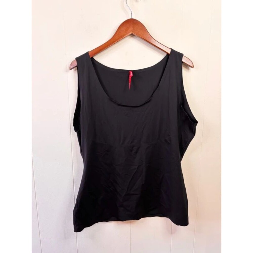 Spanx black tank top undershirt size 2X sleeveless